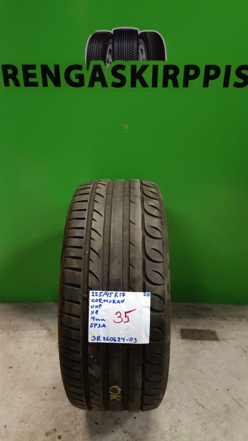 225/45R17 Kormoran UHP kesä 4mm / 5P2A