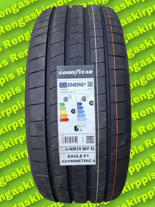 235/40R19 Goodyear Eagle F1 Asymmetric 6 96Y C, A 70dB/ kesä