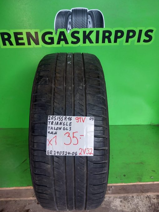 205/55R16 Triangle Talon GLS 91V kesä 4mm / 2V32