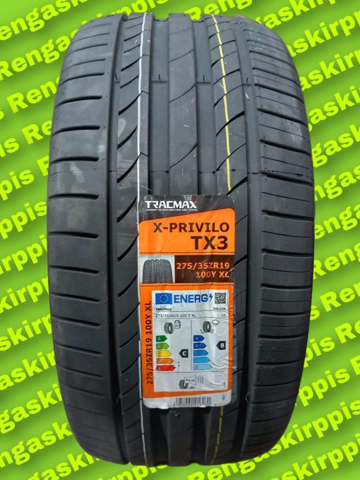 275/35R19 Tracmax X-Privilo Tx3 100Y XL C, B 71dB/ kesä