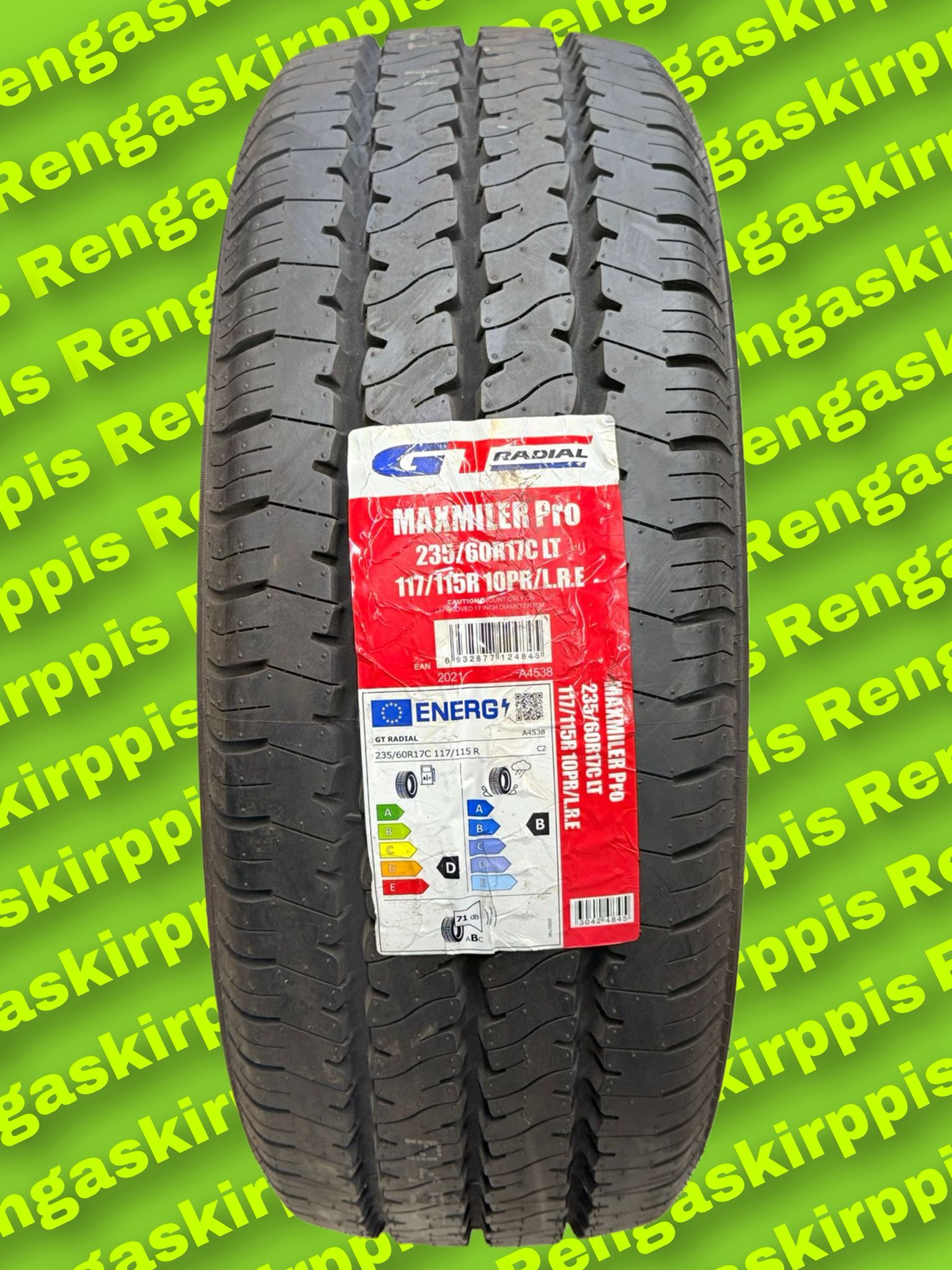 235/60R17C GT Radial Maxmiler PRO 117/115R D,B 71dB/ kesä