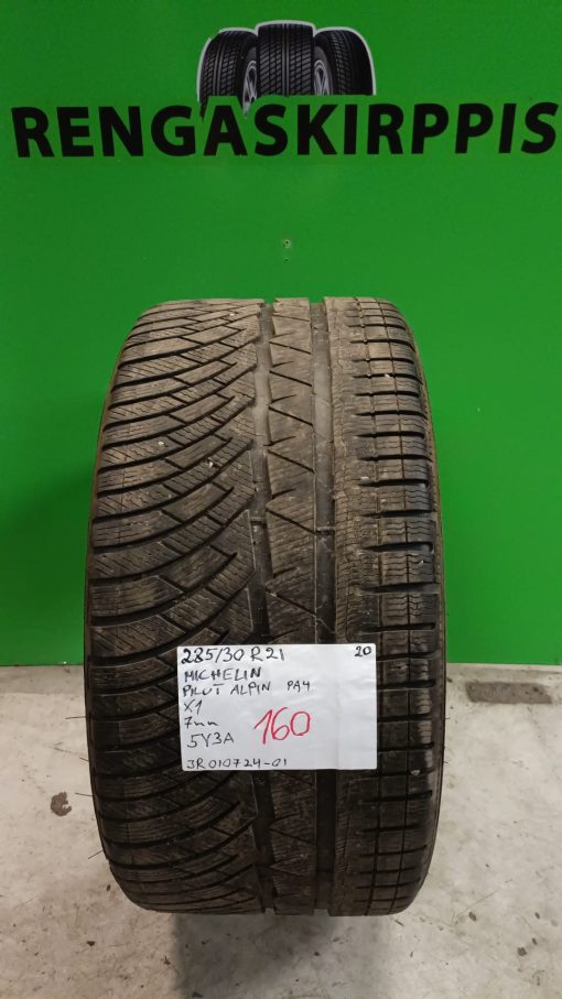 285/30R21 Michelin Pilot Alpin PA4 kitka 7mm / 5V3A