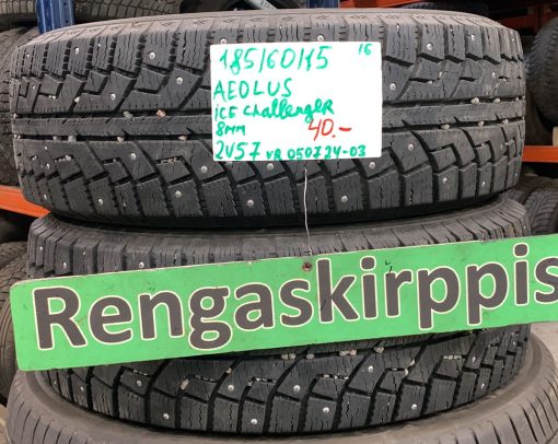 185/60R15 Aeolus Ice Challenger nasta 8mm / 2V57