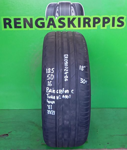 185/50R16 Bridgestone Turanza 001 kesä 4mm / 3V21