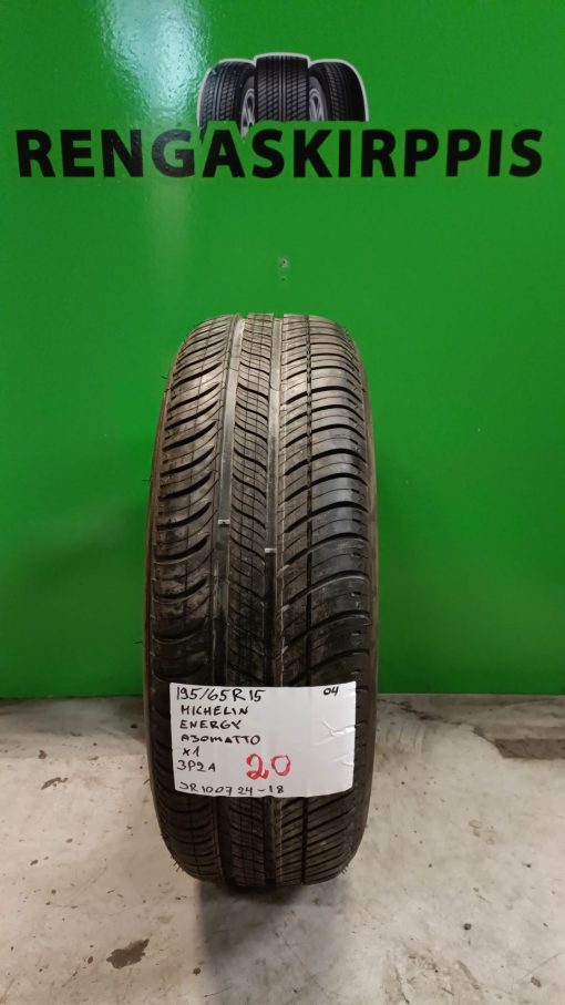 195/65R15 Michelin Energy kesä ajamattomat / 3P2A