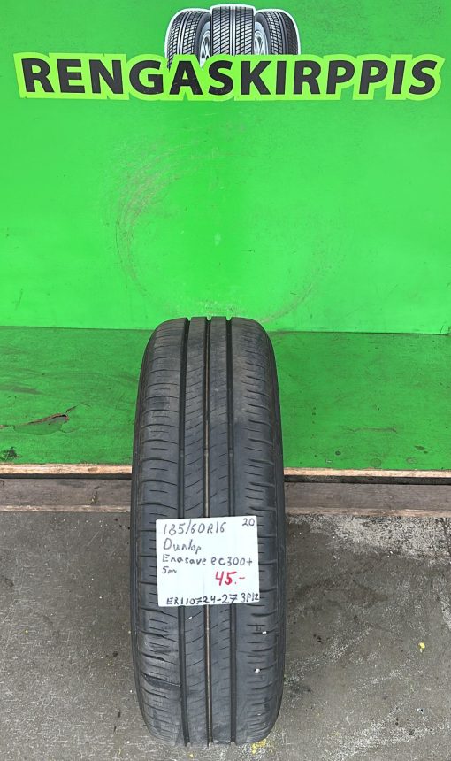 185/60R16 Dunlop Enasave EC300+ kesä 5mm / 3P12