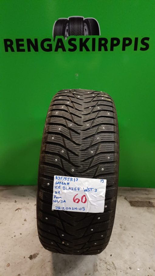 235/55R17 Sailun Ice Blazer WST3 nasta 7mm / 10V3A