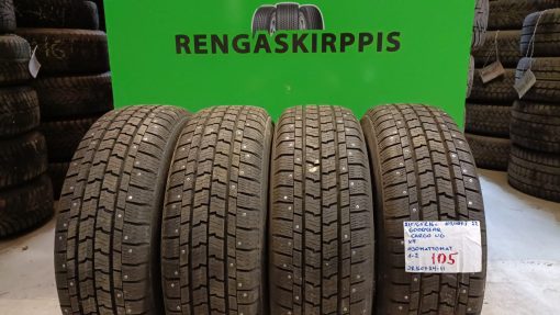 215/65R16C GoodYear Cargo UG nasta ajamattomat / 1-2