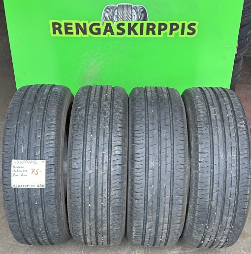 225/70R15C Nokian Hakka C2 kesä 7-8mm / K5