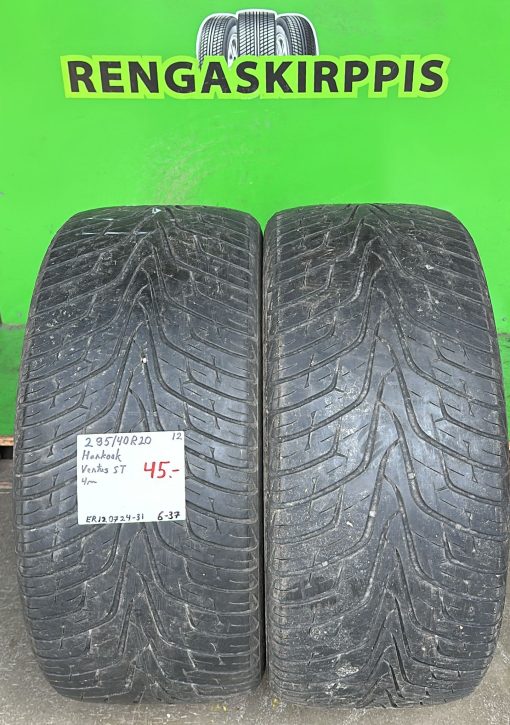 295/40R20 Hankook Ventus ST kesä 4mm / 6-37