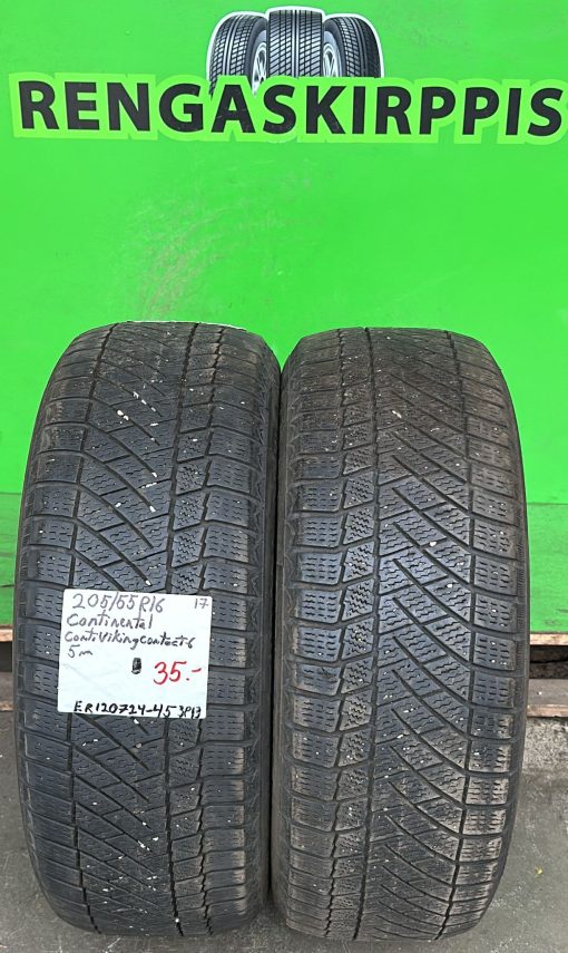 205/55R16 Continental ContiVikingContact 6 kitka 5mm / 3P13
