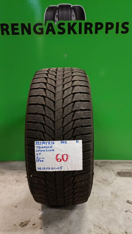 225/45R17 Triangle Snowlink kitka 8mm / 5P1A