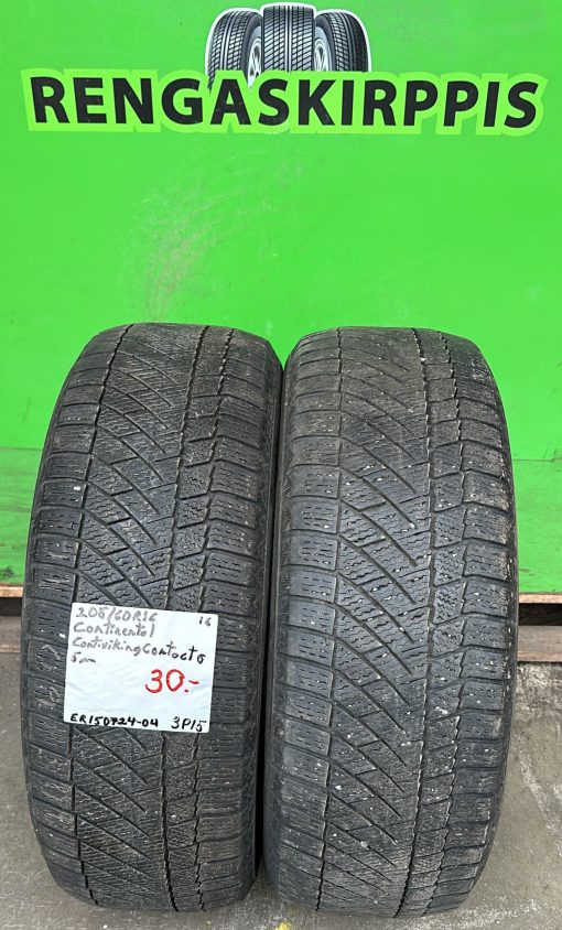 205/60R16 Continental ContiVikingContact 6 kitka 5mm / 3P15