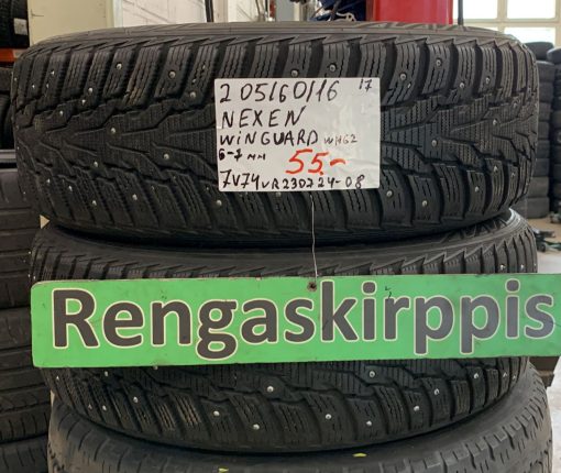 205/60R16 Nexen WinGuard WH62 nasta 6-7mm / 7V74
