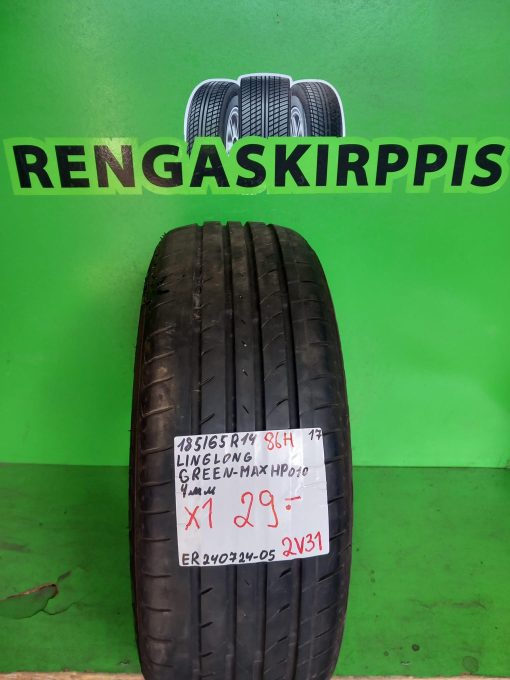 185/65R14 LingLong GreenMax HP010 86H kesä 4mm / 2V31