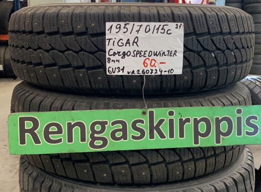 195/70R15C Tigar Cargo Speed Winter nasta 8mm / 6V31