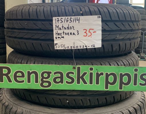 175/65R14 Matador Hectorra 3 kesä 6mm / 5V64