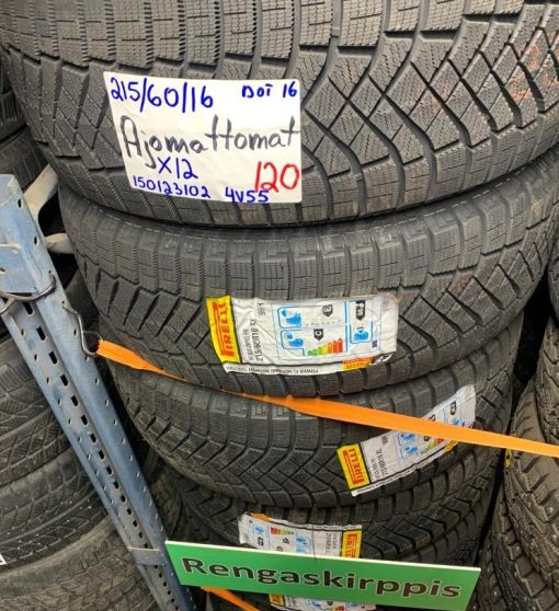 215/60R16 Pirelli kitka ajamattomat / 3P23
