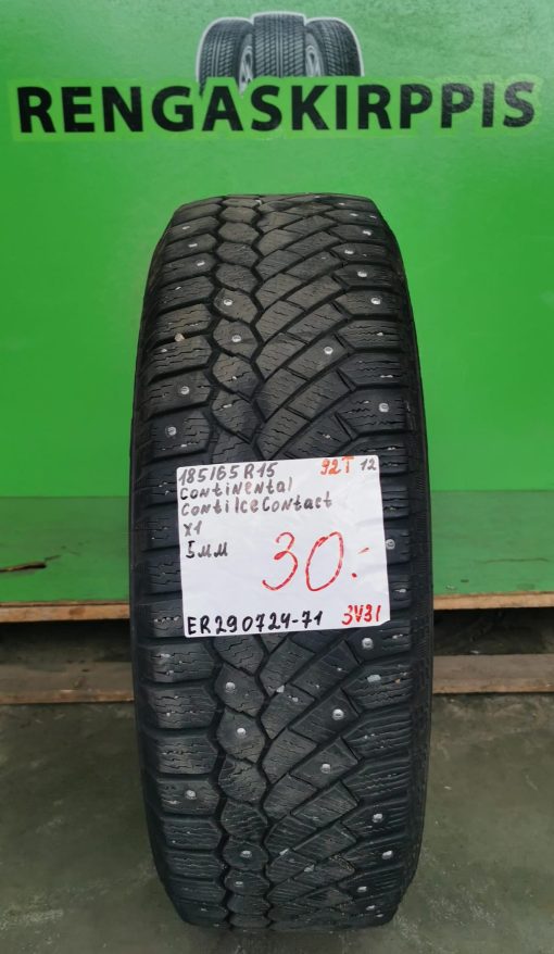 185/65R15 Continental ContiIceContact 92T nasta 5mm / 3V31