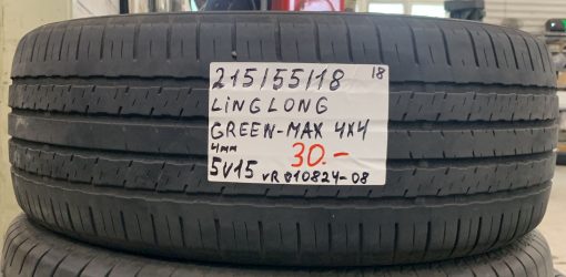215/55R18 LingLong GreenMax 4x4 kesä 4mm / 5V15
