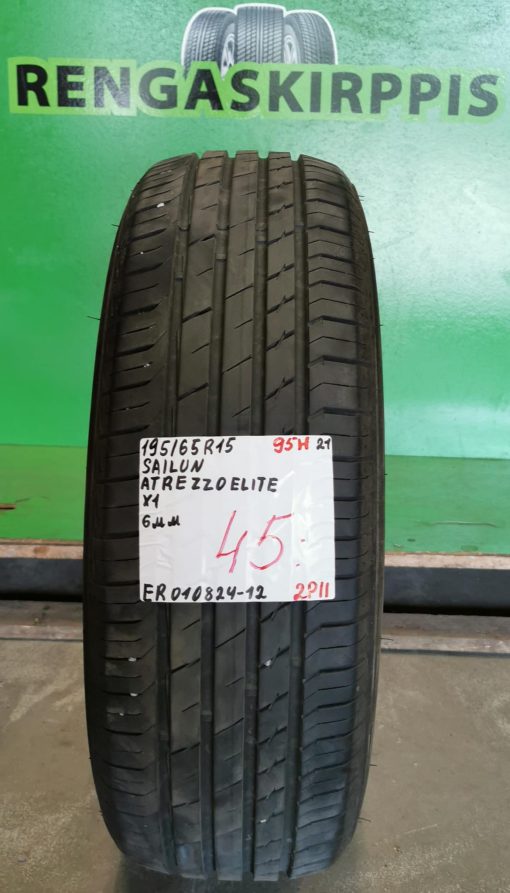 195/65R15 Sailun Atrezzo Lite 95H kesä 6mm / 2P11