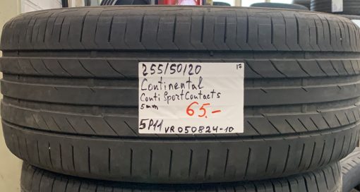 255/50R20 Continental ContiSportContact 5 kesä 5mm / 5P11
