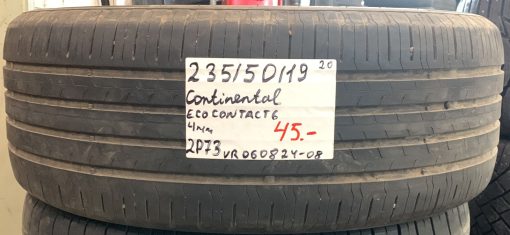 235/50R19 Continental EcoContact 6 kesä 4mm / 2P73