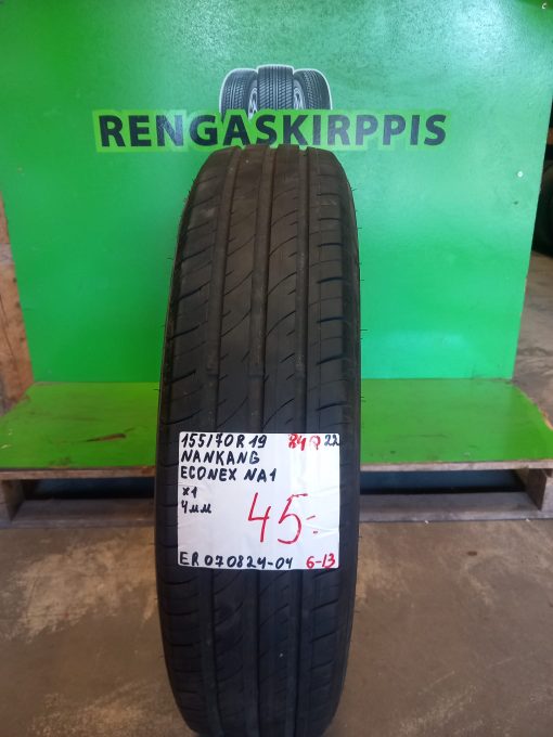 155/70R19 Nankang Econex NA1 84Q kesä 4mm / 6-13
