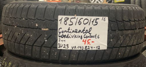 185/60R15 Continental ContiVikingContact 6 kitka 7mm / 3V23