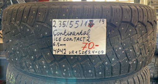 235/55R17 Continental IceContact 2 nasta 6,5mm / 4P42
