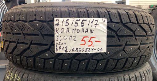 215/55R17 Kormoran Stud 2 nasta 6,5mm / 3P12