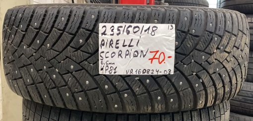 235/60R18 Pirelli Scorpion nasta 6,5mm / 4P81