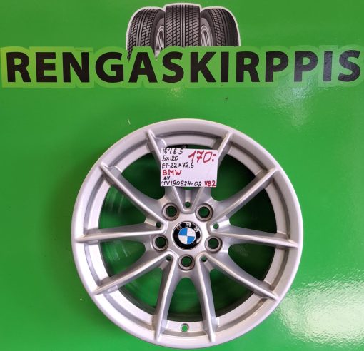 16" 5x120 ET22 K72,6 16"x6,5 BMW / VB2