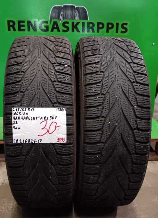 215/65R16 Nokian HKPL R2 SUV 102R kitka 4mm / 3P13
