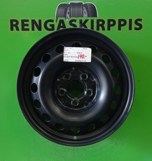 16" 5x112 ET52 K66,6 16"x6,5 Oem Uudenveroiset / H418