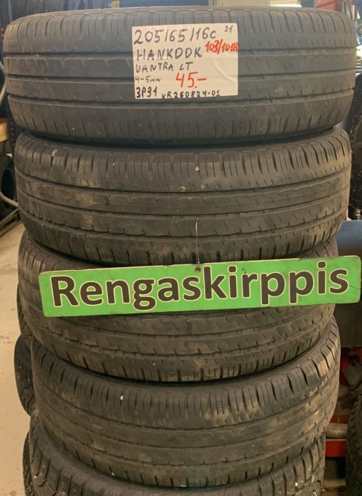 205/65R16C Hankook Vantra LT 103/101H kesä 4-5mm / 3P31