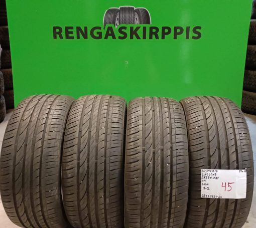 205/40R17 LingLong GreenMax 84W kesä 6mm / 1-2