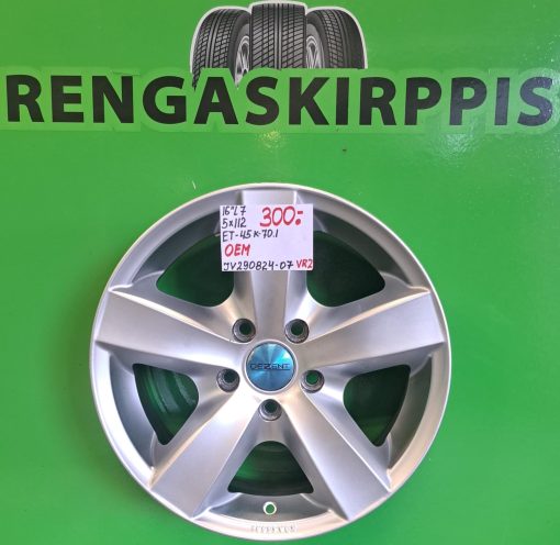 16" 5x112 ET45 K70,1 16"x7 Oem / VR2