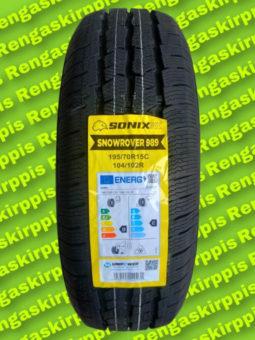 195/70R15C Sonix Snowrover 989 104/102R D, C 71dB/ kitka
