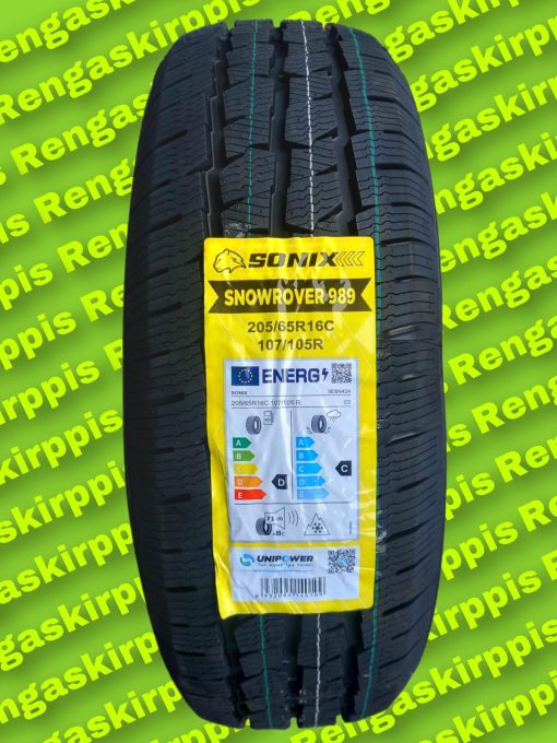 205/65R16C Sonix Snowrover 989 107/105R D, C 71dB/ kitka