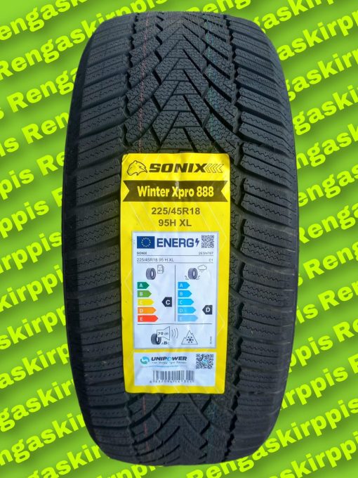 225/45R18 Sonix Winter Xpro 888 95H XL C, D 70dB/ kitka