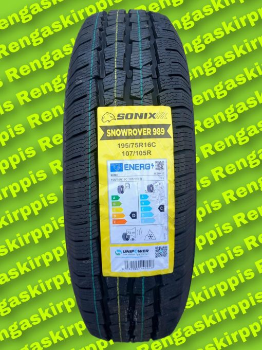 195/75R16C Sonix Snowrover 989 107/105R D, C 71dB/ kitka