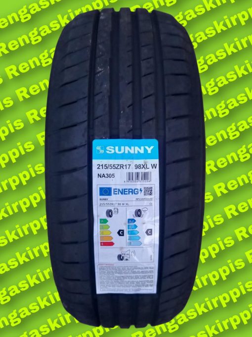 215/55R17 Sunny NA305 98W C, C 72dB/ kesä