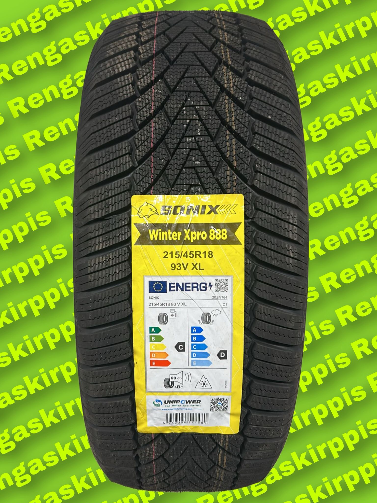215/45R18 Sonix Winter Xpro 888 93V XL C, D 69dB/ kitka
