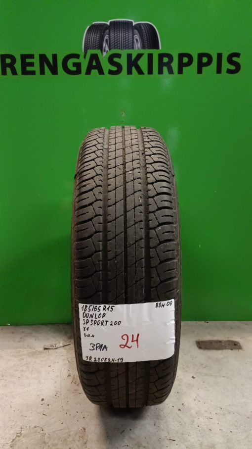 185/65R15 Dunlop SP Sport 200 88H kesä 6mm / 3P1A