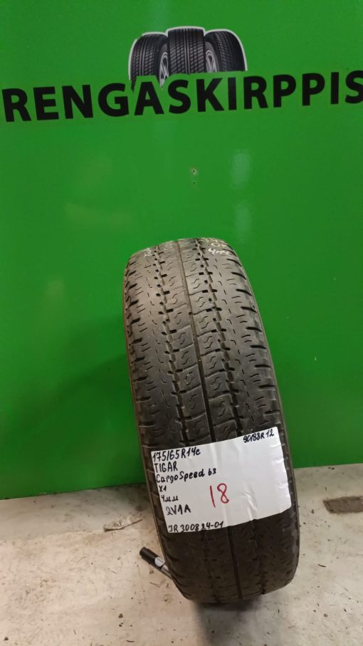 175/65R14C Tigar CargoSpeed B3 90/88R kesä 4mm / 2V1A