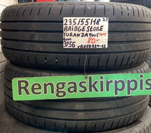 235/55R18 Bridgestone Turanza T005 104T kesä 6mm / 3P56