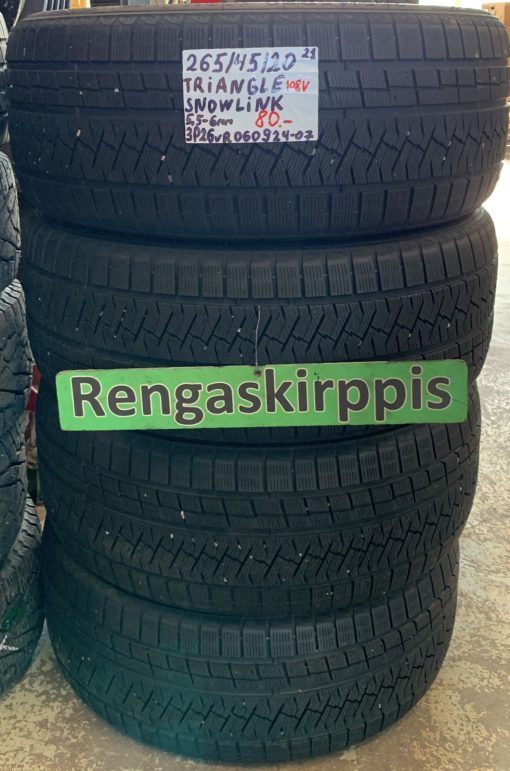 265/45R20 Triangle Snowlink 108V kitka 5,5-6mm / 3P26