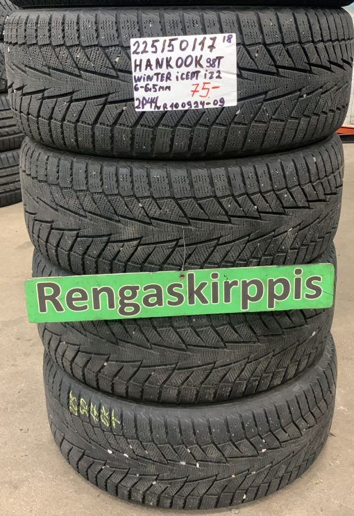 225/50R17 hankook Winter ICept IZ2 98T kitka 6-6,5mm / 2P44