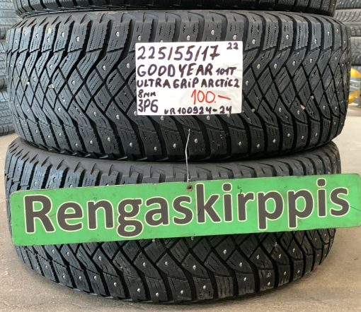 225/55R17 GoodYear UltraGrip Arctic 2 101T nasta 8mm / 3P6